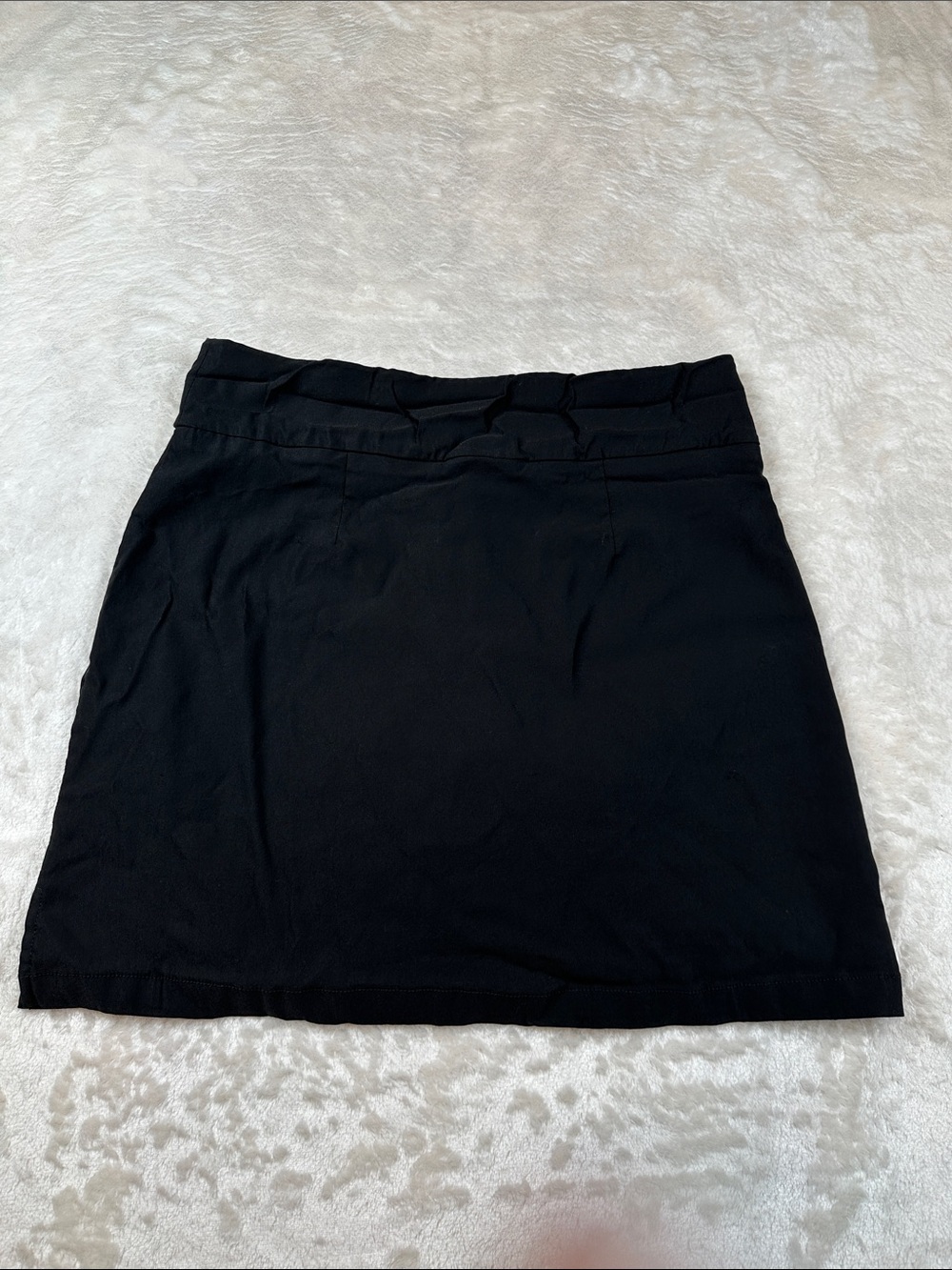 Rafaella Black Straight Mini Skirt with Shorts Underneath - Picture 7 of 7